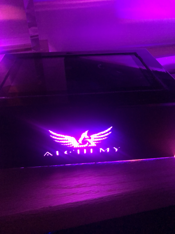 Black Box Crypto™ prototype with finished lighting