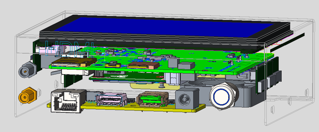 Black Box Crypto hardware close-up